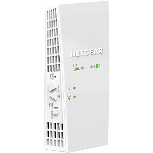 NETGEAR 와이파이 망, 메쉬, 네트 레인지 연장 EX6250 - 적용범위up to 2000 sq.ft. and 32 디바이스 with AC1750 듀얼밴드 무선 Signal 부스터&  리피터 (up to 1750Mbps speed), 플러스 망, 메쉬, 네트 스마트 로밍