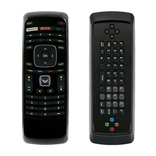 XRT301 3D 키보드 리모컨, 원격 호환가능한 with Vizio 스마트 TV with 넷플릭스&  부두 Keys