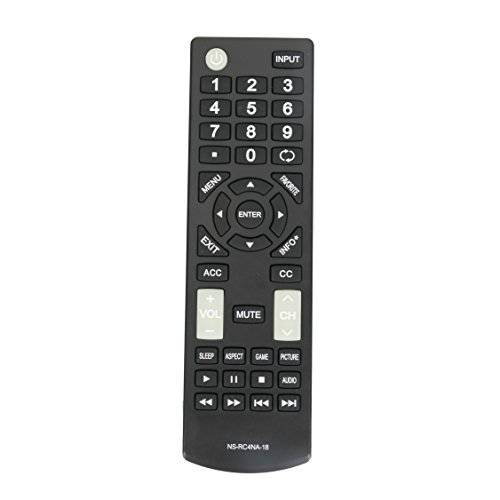 New 리모컨, 원격 NS-RC4NA-18 for INSIGNI TV NS-24D310NA19 NS24D310NA19 NS32D220NA18 NS-32D220NA18 NS-NS-19D310NA19 NS19D310NA19 NS22D420NA18 NS-22D420NA18 32D220NA-18 NS32D311MX17 NS-32D311MX
