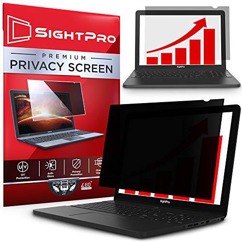 SightPro 14.1 Inch 노트북 프라이버시 스크린 필터 for 4:3 와이드스크린 디스플레이 - 컴퓨터 모니터 프라이버시 and Anti-Glare 보호