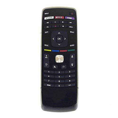 Nettech 범용 TV 원격 XRT-112 for 거의 모든 Vizio LED LCD 스마트 TV E Series TV 스마트 Internet 앱 with Amazon,  넷플릭스& M-GO Keys with Learning 기능