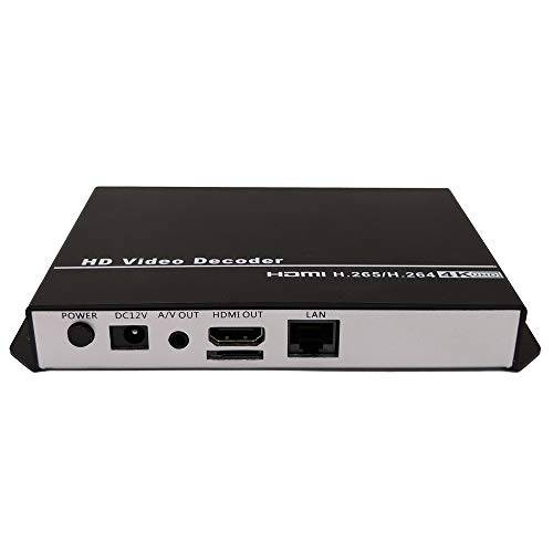 ISEEVY H.265 H.264 4K 1080P 비디오 디코더 IPTV 디코더 HDMI and CVBS 출력 Advertisement 디스플레이, IP Encoder Decoding, 네트워크 스트림 Decoding 지원 RTMP RTSP RTP UDP HTTP
