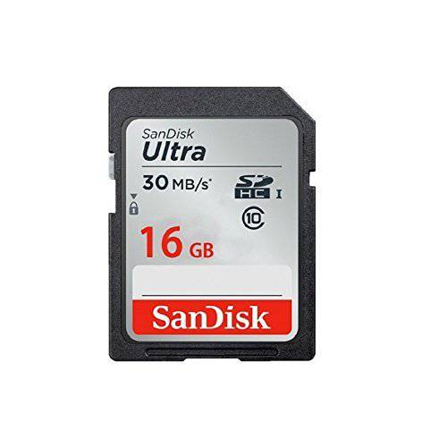 SanDisk 울트라 16GB SDHC Class 10 UHS-1 플래시 메모리 카드 스피드 up to 30MB s- SDSDU-016G-U46 라벨 May Change [Old Version]