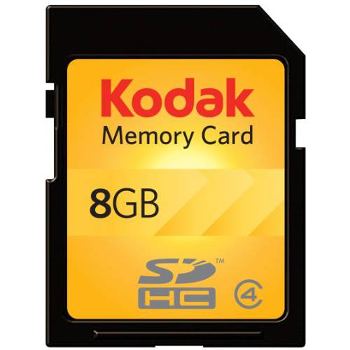 Kodak SDHC 8GB Class 4 Flash 메모리 카드 KSD8GBPSBNA