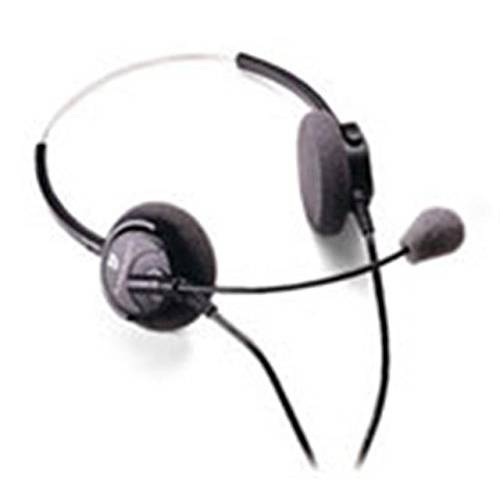 Plantronics Supra H61N Binaural 헤드폰,헤드셋 with Noise-Canceling 마이크,마이크로폰