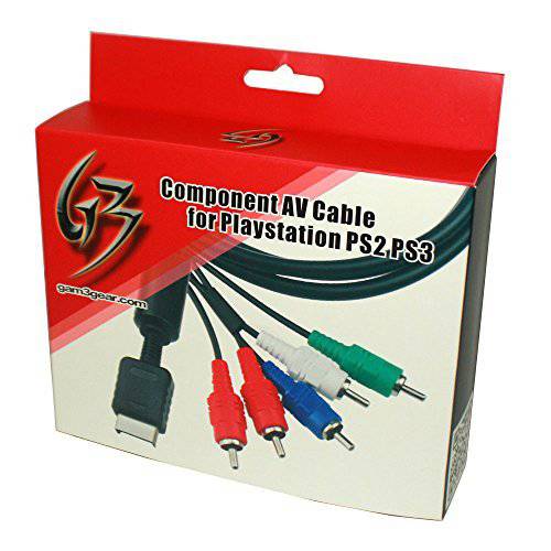 Gam3Gear Component AV 오디오 비디오 케이블 PS3 PS2 for