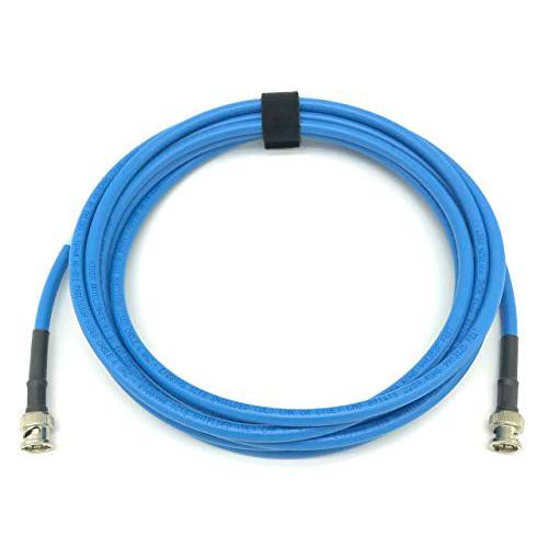 50ft AV-Cables 3G/ 6G HD SDI BNC Cable- Belden 1694a RG6 - 블루