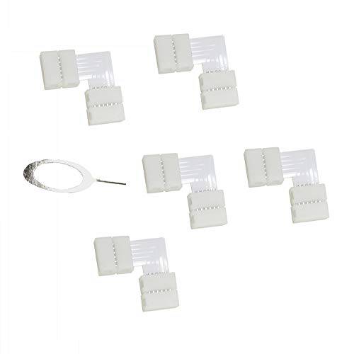 Cut-End 커넥터 for Philips Hue Lightstrip 플러스 (5 Pack, White)
