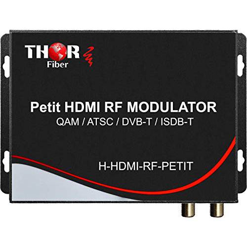 HDMI to 동축 모듈레이터 Send HDMI 비디오 Source up 1080p to 모든 TVs as HD CATV QAM or ATSC 채널