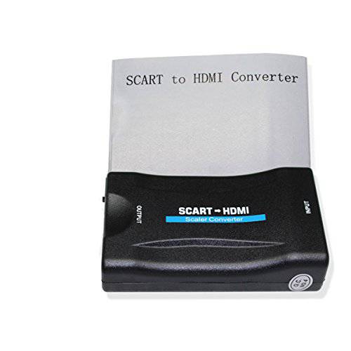 1080P SCART to HDMI 영상 오디오 Upscale 컨버터 변환기 for HD TV DVD for Sky 박스 STB Plug and Play