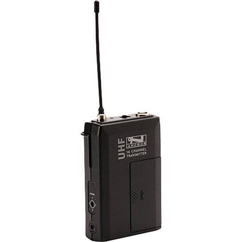 Anchor 오디오 WB-8000 16 Channel UHF 무선 벨트 Pack 송신기 for 8000 Series 사운드 Systems, 540-570MHz Frequency 레인지