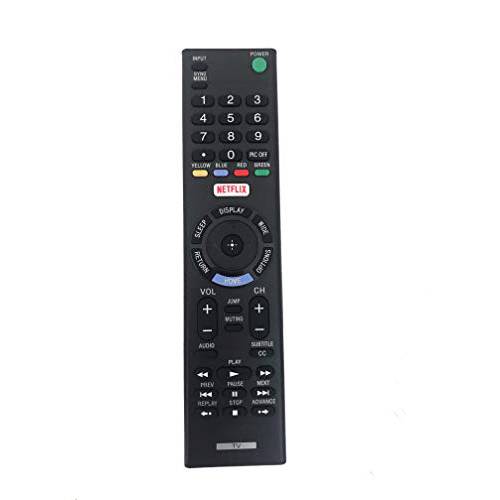 교체용 원격 컨트롤러 사용 for 소니 KDL-55W650D KDL-55W800C XBR-55X855C LED HDTV 스마트 TV (2016)