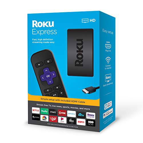 Roku Express HD 스트리밍 미디어 동영상 플레이어 2019버전