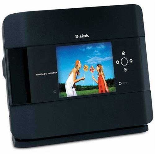 D-Link DIR-685 Xtreme N 스토리지 라우터,공유기 and 포토 Frame, 2.5 드라이브 Bay, 3.2 LCD, 외풍,바람 11n