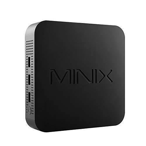 MINIX NEO N42C-4 미니 PC 윈도우 10 프로 (64-bit), Intel Pentium 아폴로 Lake 미니 컴퓨터 [4GB/ 32GB/ Upgradeable/ 4K @ 60Hz/ 트리플 Display/ USB-C/ Dual-Band Wi-Fi/ 기가비트 Ethernet/ 블루투스 4.1].