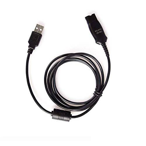 DA95 USB QD Cable변환기 호환가능한 with Plantronics H251 H251N H261 H261N HW291N, HW301N HW710 HW720 and H-Series& HW-Series 헤드셋 (1 Cable)
