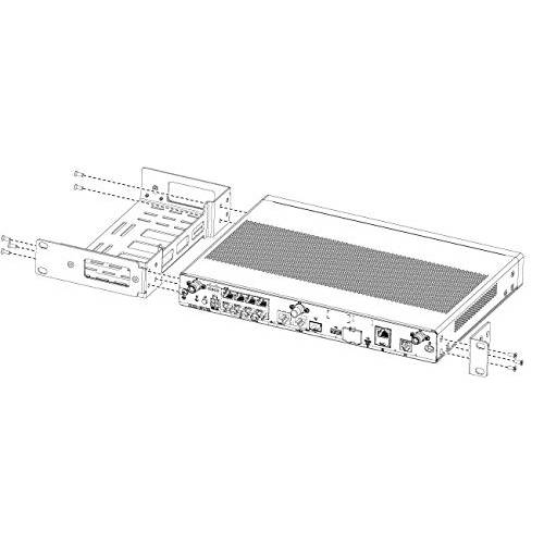 Cisco 호환가능한 1RU 거치대, 받침대 마운트 Kit for Cisco 1000 Series ISR 라우터,공유기 ACS-1100-RM-19