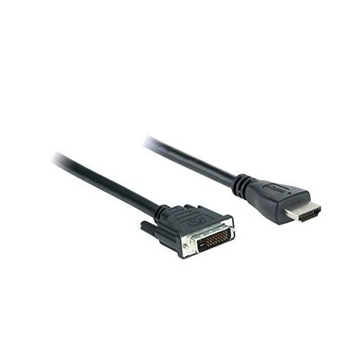V7 brandnameengE2HDMIDVID-02M-2N HDMIDVI 케이블 (m/ m) HDMI/ DVI-D 이중 Link 블랙 2m