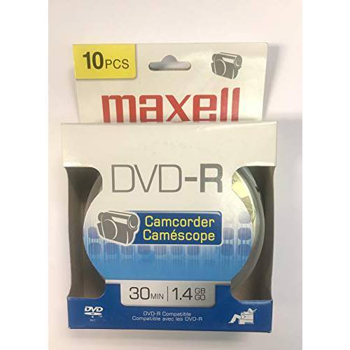 Maxell 8cm 캠코더 DVD-R, 10-Pack ( 포장은다를수있습니다)