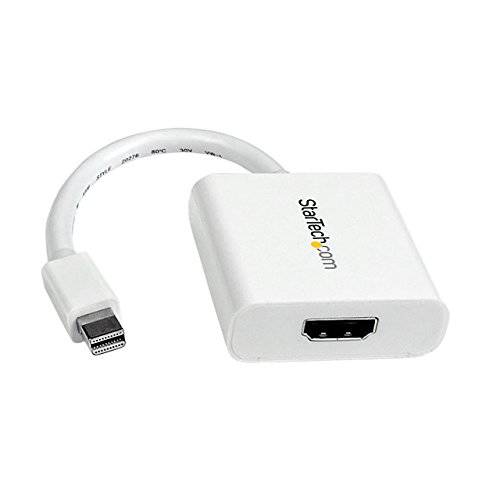brandnameeng.com 미니DisplayPort, 미니 DP to HDMI 영상 변환기 컨버터 1920x1200 - 하얀 미니 DP to HDMI 변환기 M/ F (MDP2HDW)