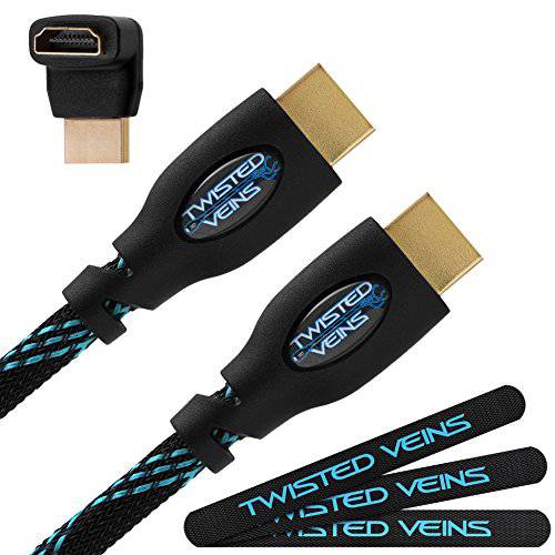 Twisted Veins HDMI 케이블 50 ft 긴 고속 HDMI 코드 이더넷 maximum Length 싱글 피스 케이블 ? a 교체용 옵션 an HDMI 연장 확장 with for