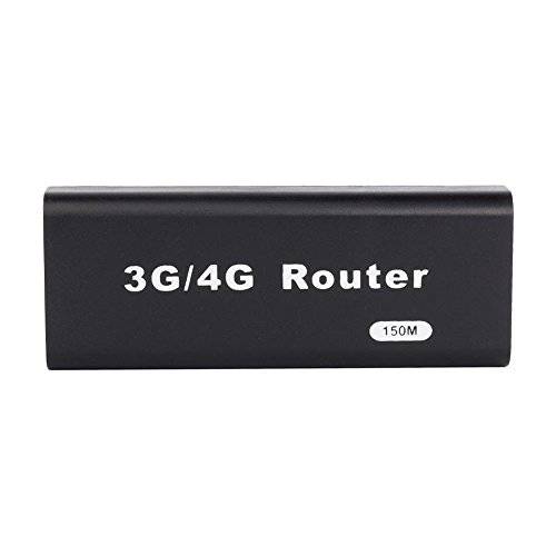 미니 와이파이 Router, USB 무선 Router, 휴대용 미니 3G/ 4G 와이파이 Router, 150Mbps, 호환가능한 with 모든 The 작동 System, Plug and Play (Black)