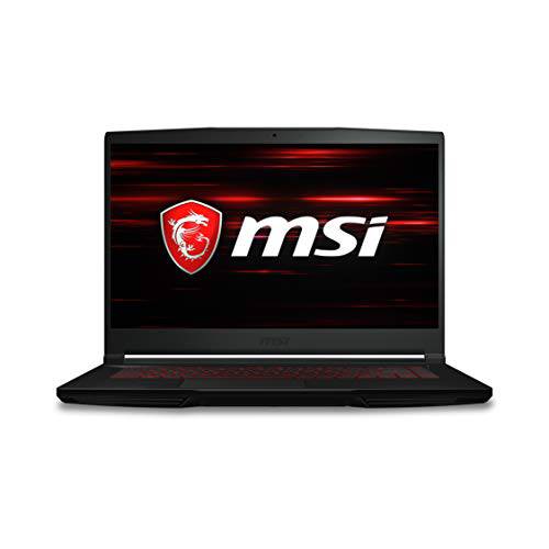 MSI GF63 THIN 9RCX-818 15.6 게이밍 Laptop, Thin Bezel, Intel Core i7-9750H, NVIDIA GeForce GTX 1050 Ti, 8GB, 256GB NVMe SSD