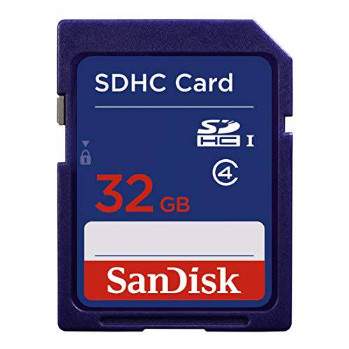 SanDisk 32GB SDHC 플래시 메모리 카드 SDSDB-032G-B35 라벨 May Change