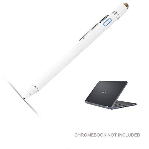 스타일러스 for Asus Chromebook 플립 펜슬, EVACH 디지털 펜슬 with 1.5mm 울트라 미세 팁 스타일러스펜, 터치펜 for Asus Chromebook Flip, White