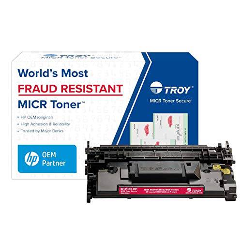 Troy MICR CF289X 토너,잉크토너,프린트잉크,잉크 Secure 카트리지 고수율, 고성능, 높은 출력량 M507/ M528 Estimated 10, 000