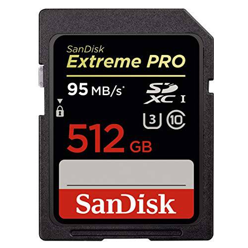 SanDisk 512GB 익스트림 프로 SDXC UHS-I 카드 (SDSDXPA-512G-G46)