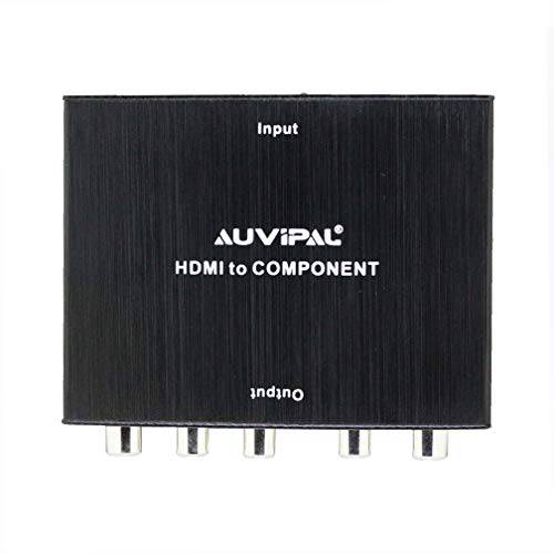 AuviPal 1080P HDMI to RCA 변환기 with HDMI 연장기,커플러 for Any HDMI 스트리밍 Devices, Wii, PS3, PS4, Xbox, DVD 플레이어 and More. All-in-One HDMI to 3RCA 컴포지트, Composite AV 영상 컨버터