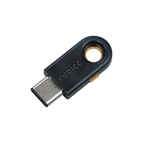 Yubico YubiKey 5C - Two 팩터 인증 USB 안전 키, Fits USB-C Ports - 프로텍트 당신 Online 계정 with More Than a Password, FIDO 인증된 USB Password 키