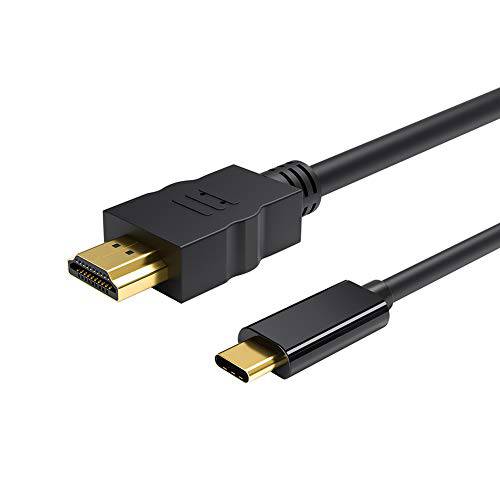 USB C to HDMI 16.5FT 케이블, CableCreation USB 타입 C to HDMI 케이블 어댑터 4K, 호환가능한 맥북 프로 2020 2019, 아이패드 프로 2020 2018, 서피스 북 2, XPS 15 13, 요가 920 910, 갤럭시 S20, S20+