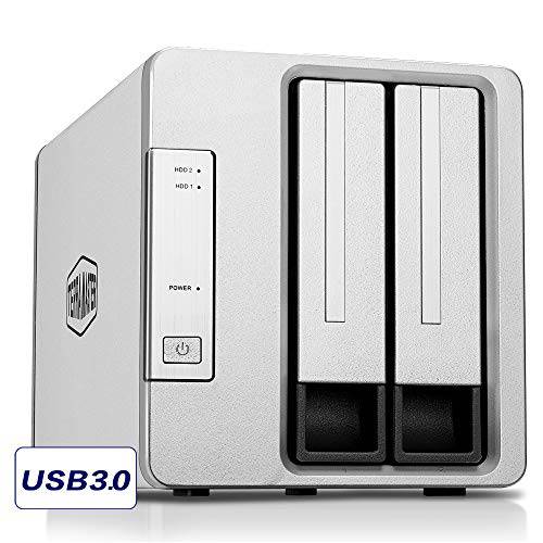 TerraMaster D5-300 USB3.0 (5Gbps) Type C 5-Bay 외장 하드디스크 케이스 지원 RAID 5 하드 Disk RAID 스토리지 (Diskless)