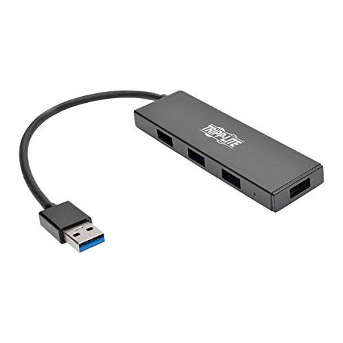 Tripp Lite 7-Port 산업용 USB-A 3.0 초고속 허브 with 15KV ESD Immunity, 메탈 케이스, Mountable, USB Type-A (U360-007-IND), 블랙