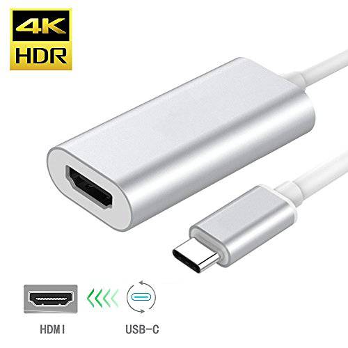 USB C to HDMI USB 3.0 Type C 멀티포트 컨버터 4K 화상 USB 3.0 슈퍼 스피드 전송 Type C PD 고속충전 멀티포트 어댑터 호환가능한 with 맥북 Chromebook iMac and More USB C 디바이스