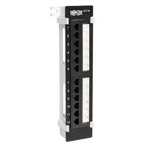 Tripp Lite 24-Port 1U 랙마운트 Cat5e 110 패치 Panel 568B, RJ45 Ethernet(N052-024)