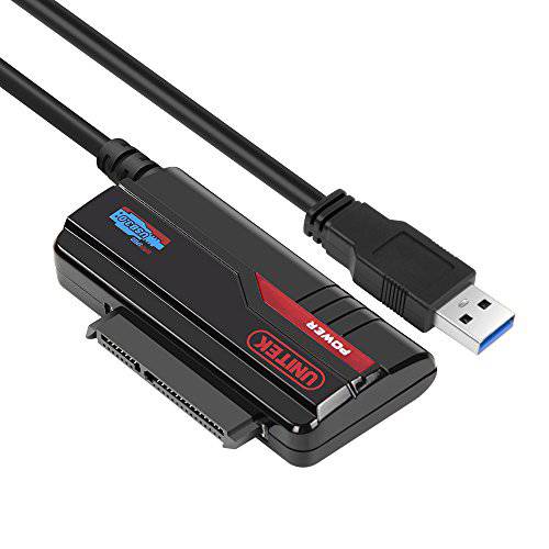 Unitek USB 3.0 to SATA III 하드디스크 어댑터 컨버터 케이블 2.5 3.5 Inch HDD SSD 하드디스크 and SATA 옵티컬 드라이브 12V 2A 파워 어댑터 지원 UASP for with
