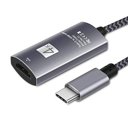 USB C 허브 멀티포트 어댑터 with 4kHDMI Output, 1000M RJ45 기가비트 Ethernet, 2USB3.0 Ports, 60W 파워 Delivery, 5-in-1 USB C 네트워크 어댑터 for 맥북 Pro&  타입 C 윈도우 노트북