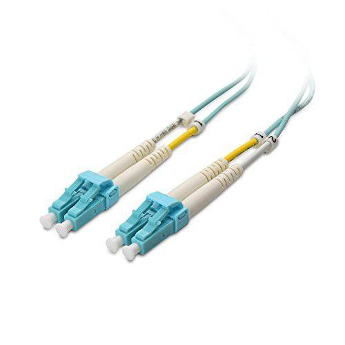Cable Matters 10Gb 40Gb OFNP Plenum Rated Multimode 듀플렉스 50/ 125 OM4 파이버 케이블 (파이버 Optic 케이블, LC to LC 파이버 패치 케이블) 10m