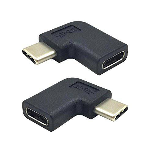 USB Type C 어댑터 - Riipoo 2-Pack USB Type C 연장 어댑터, USB 3.1 USB C Female to Female 연장기,커플러 커넥터 for 삼성 갤럭시 S8, 구글 Pixel and More (FM/ FM)