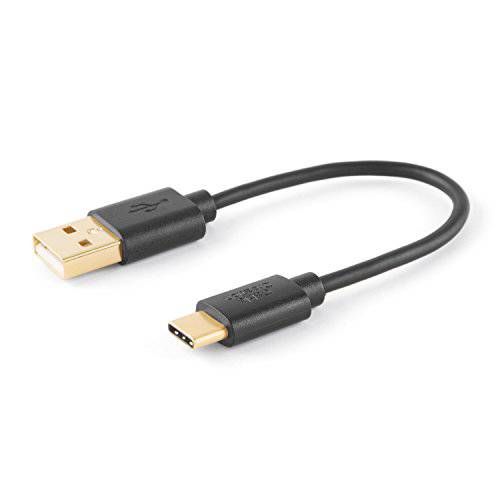 [3 Pack] USB C to USB A 케이블 3A 고속 Charge, 케이블Creation 4ft USB C to A 케이블 with 56K Ohm Resistance, 호환가능한 with 갤럭시 S8 S9 S10 S20, Pixel 3XL 2XL, etc 1.2M/ 블랙