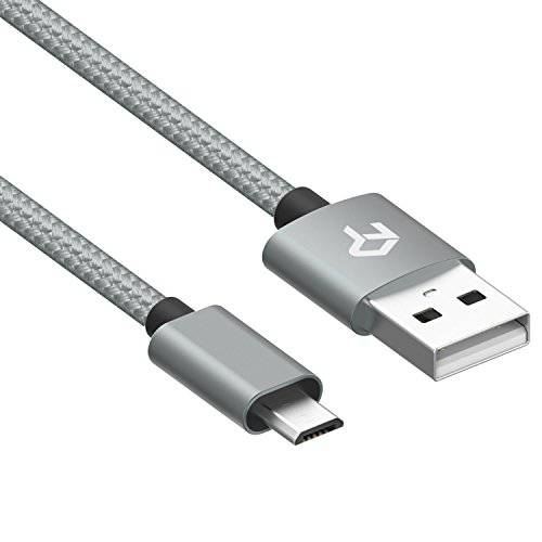 Rankie Micro USB 케이블 Nylon Braided 매우 튼튼한 데이터 and 충전 6 Feet