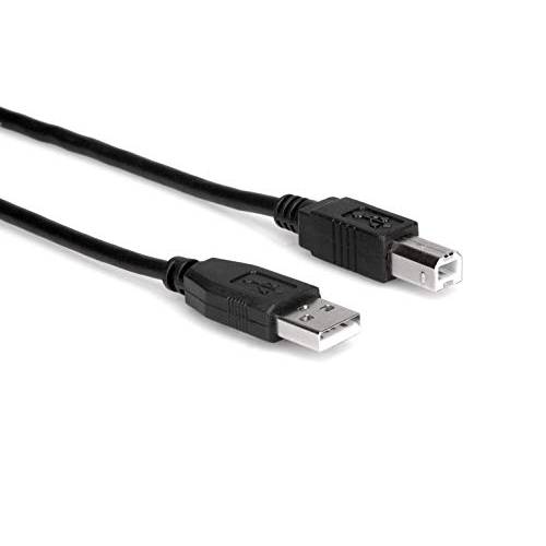 Hosa USB-215AB Type A to Type B 고속 USB 케이블, 15 Feet