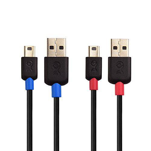 CableMatters 2-Pack Long USB to 미니 USB Cable(Mini USB to USB Cable) 15 ft