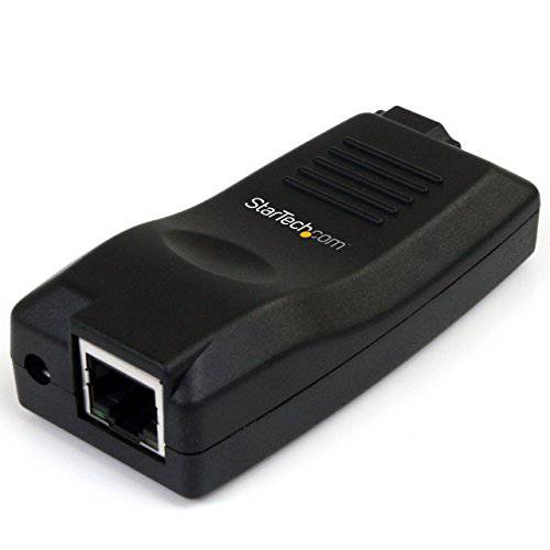 brandnameeng.com 10/ 100/ 1000 Mbps 기가비트 1 Port USB 2.0 over IP 디바이스 서버 어댑터 - USB 랜포트 Over 랜 네트워크 프린터 컨버터 ( USB1000IP), 블랙