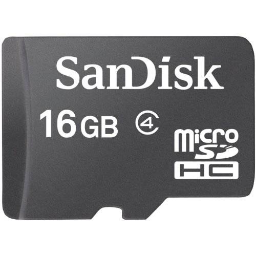 SanDisk 16 GB Class 4 microSDHC 플래시 메모리 카드