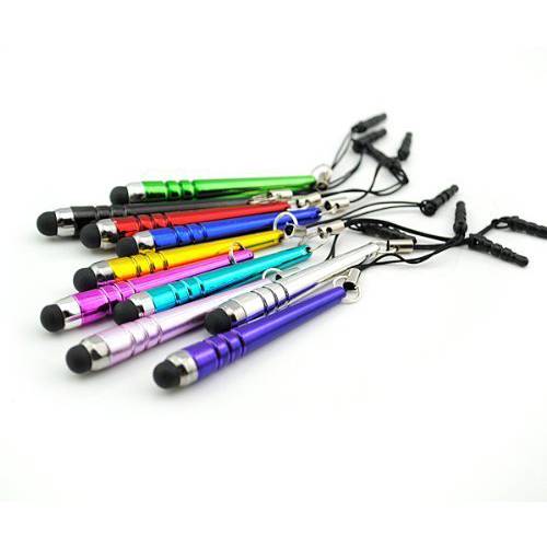 TCD [10 팩] Colorful 미니 야구 정전식 스타일러스 Pens,펜 [범용] 호환가능한 모든 터치 스크린 디바이스 [Asssorted 컬러]