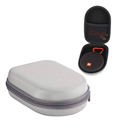 Hermitshell EVA Hard 보호 케이스 휴대용 Pouch 커버 가방 Fits JBL Clip 2 방수 휴대용 블루투스 스피커 (Black)